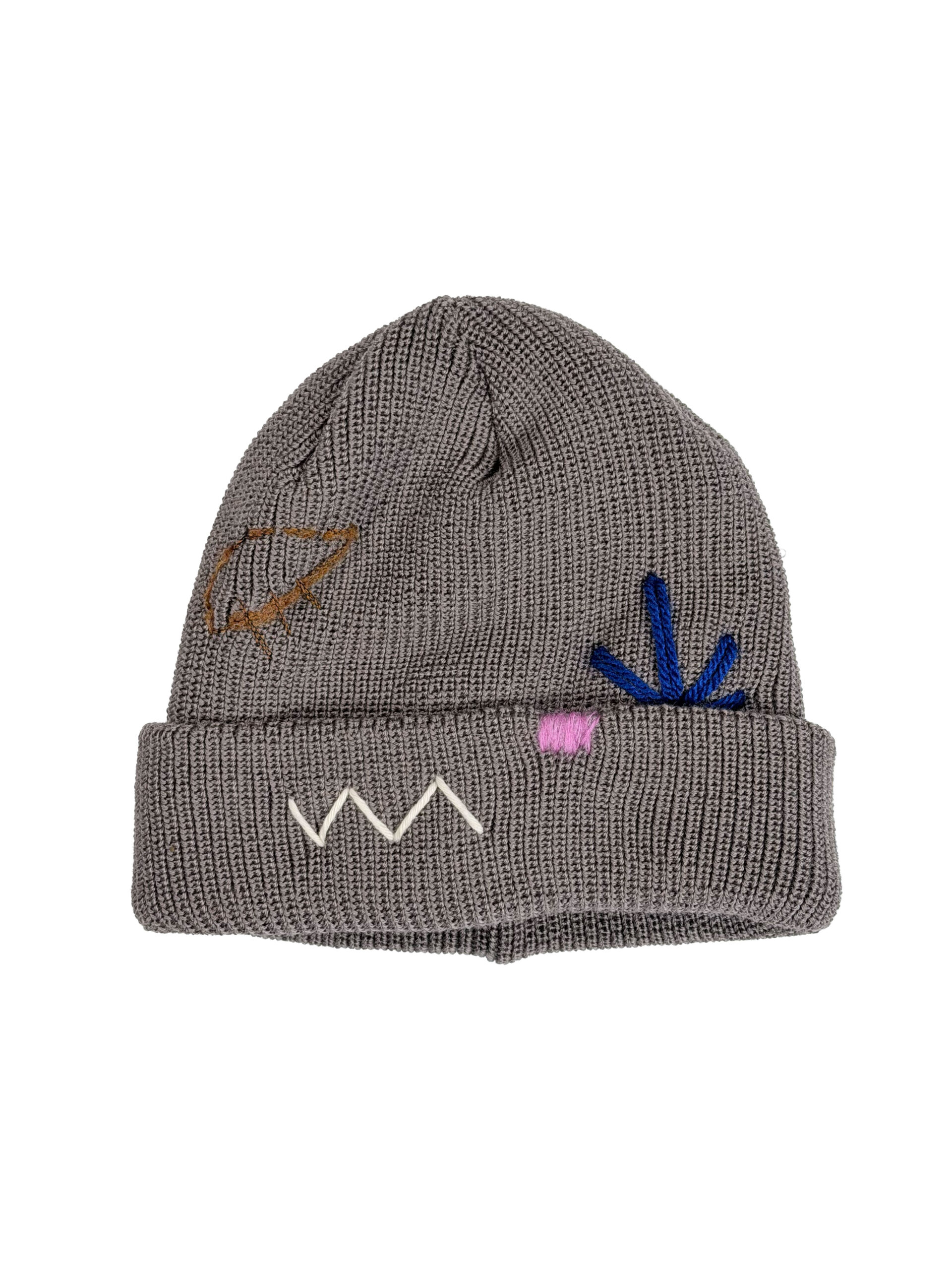 UNIQUE HAND EMBROIDERED BEANIE