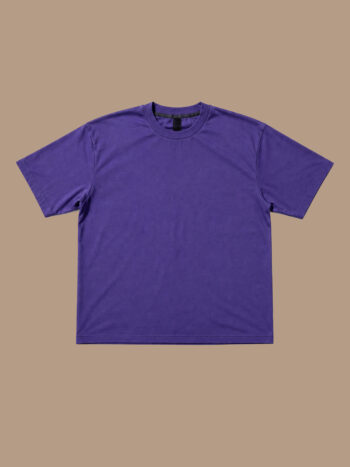 T-SHIRT VIOLET BLUE UPCY