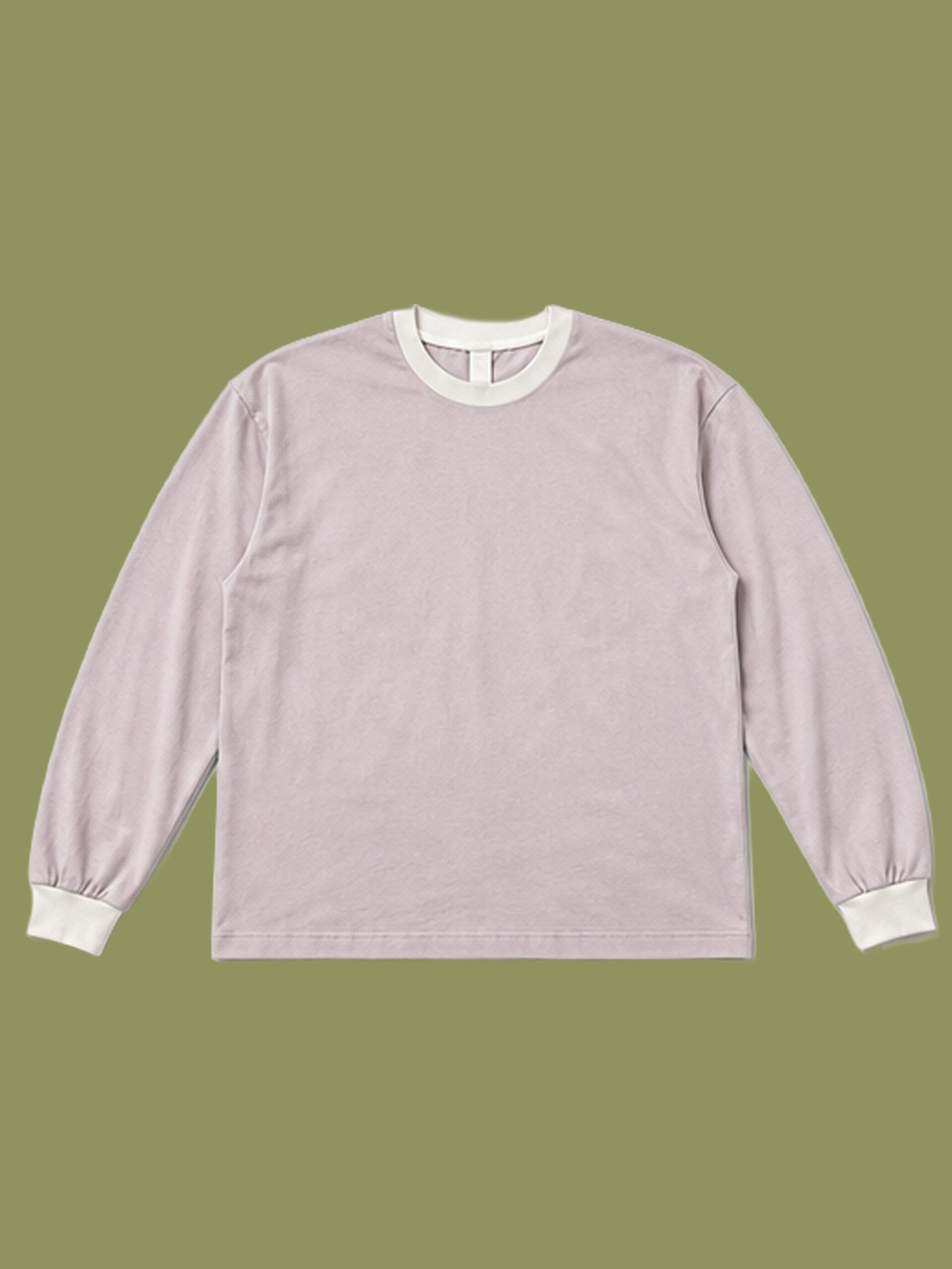 LONGSLEEVE HEAVY BEIGE UPCY