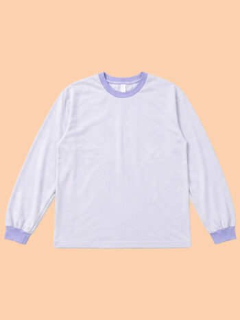 LONGSLEEVE PALEST PURPLE UPCY