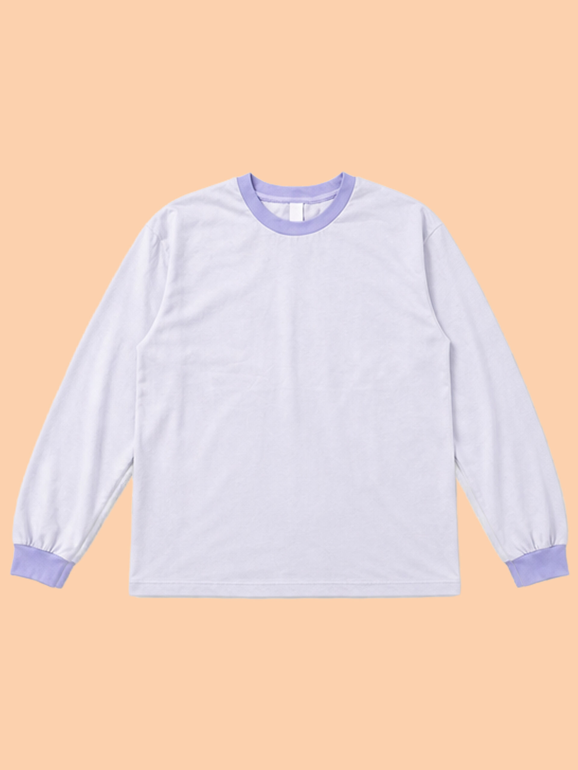 LONGSLEEVE PALEST PURPLE UPCY