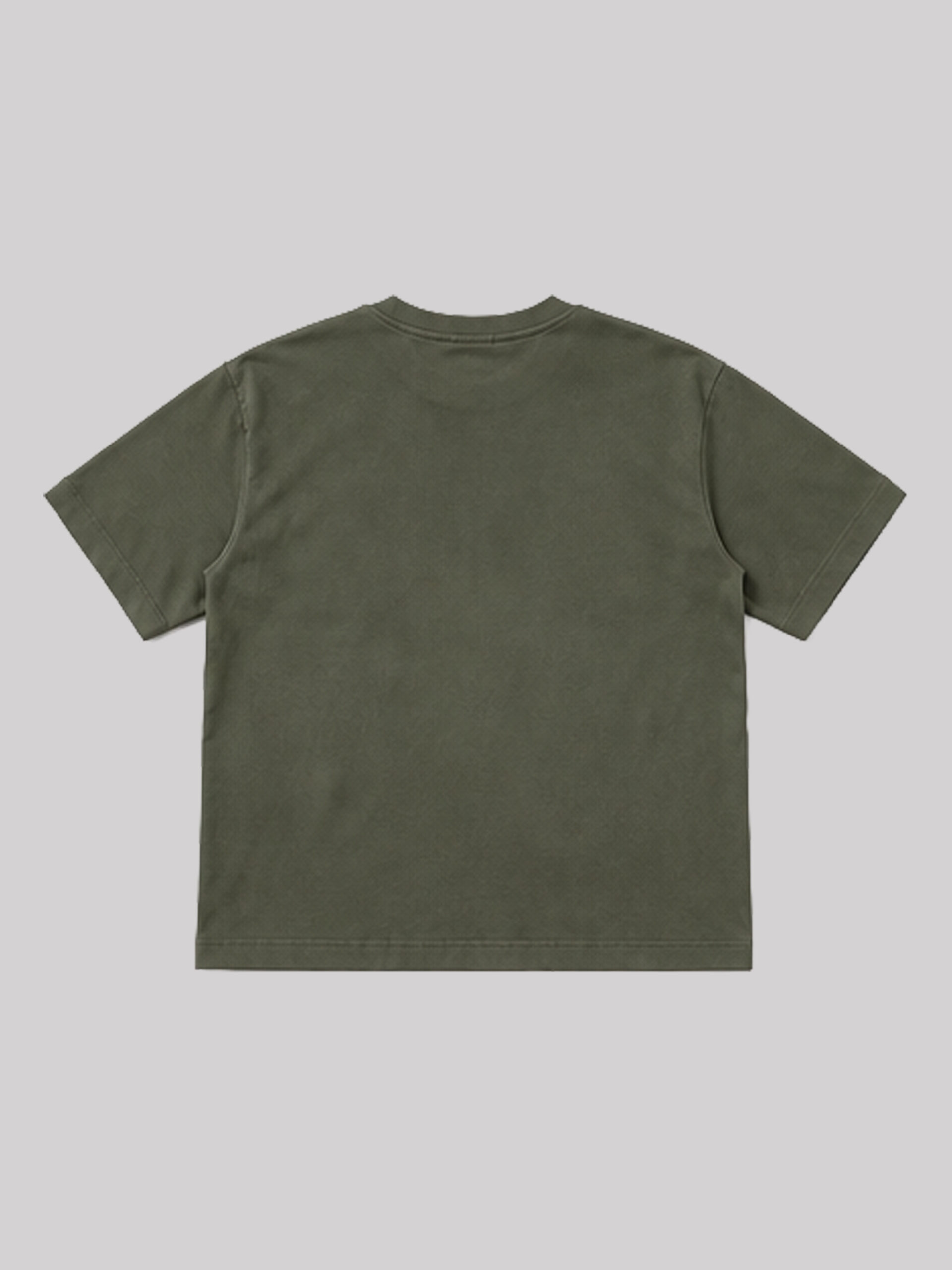 T-SHIRT OLIVE UPCY - Image 2