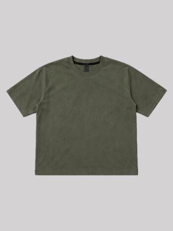 T-SHIRT OLIVE UPCY